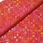 Preview: RED ORANGE - Chrome - Batikstoff aus Indonesien